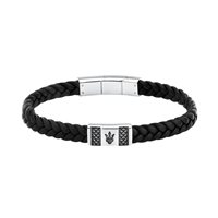 Bracciale Maserati Uomo RECYCLED LEATHER in Pelle JM424AVE25 - JM424AVE25